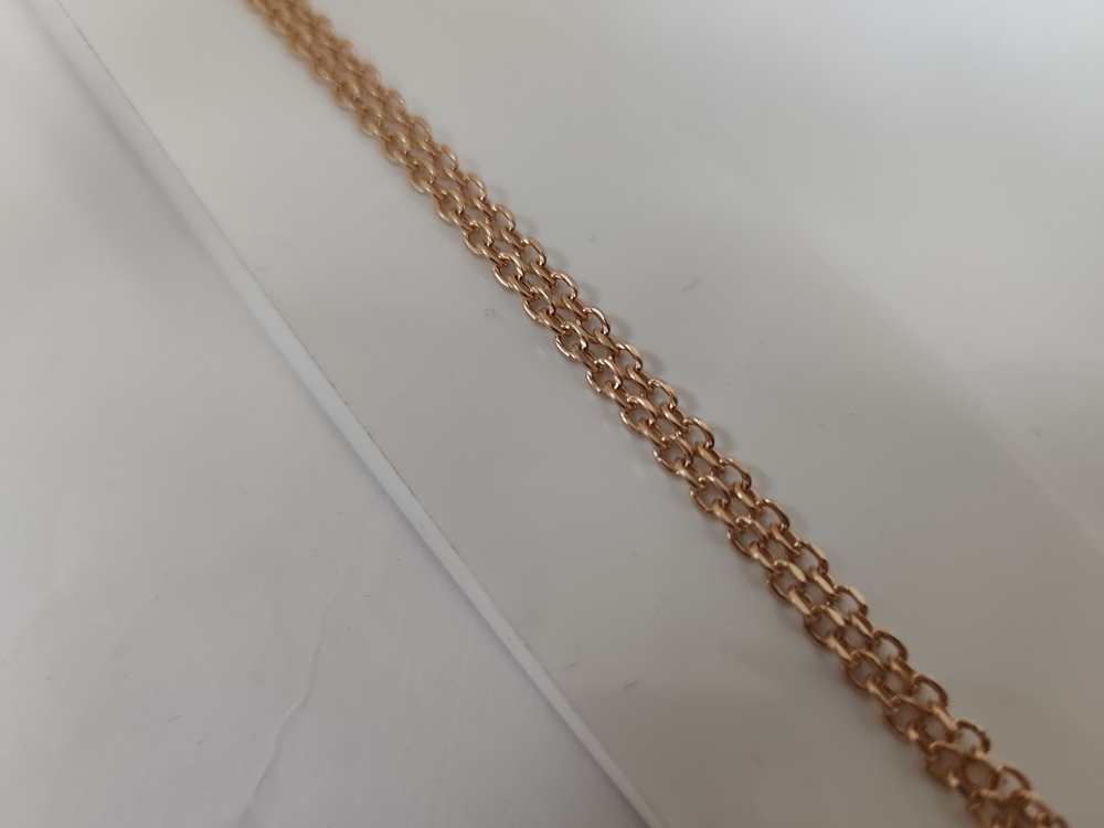 ЦЕПЬ ПУСТОТЕЛАЯ Якорное (Au 585)