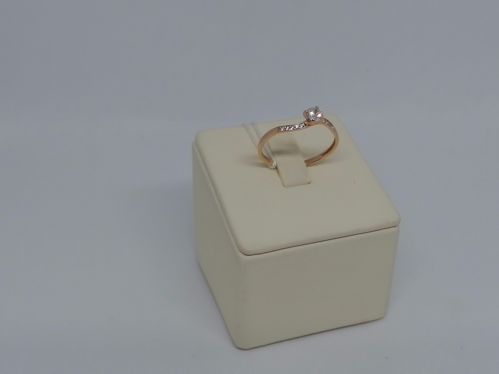 КОЛКМИ585 КОЛЬЦО С КАМНЯМИ (Au 585)