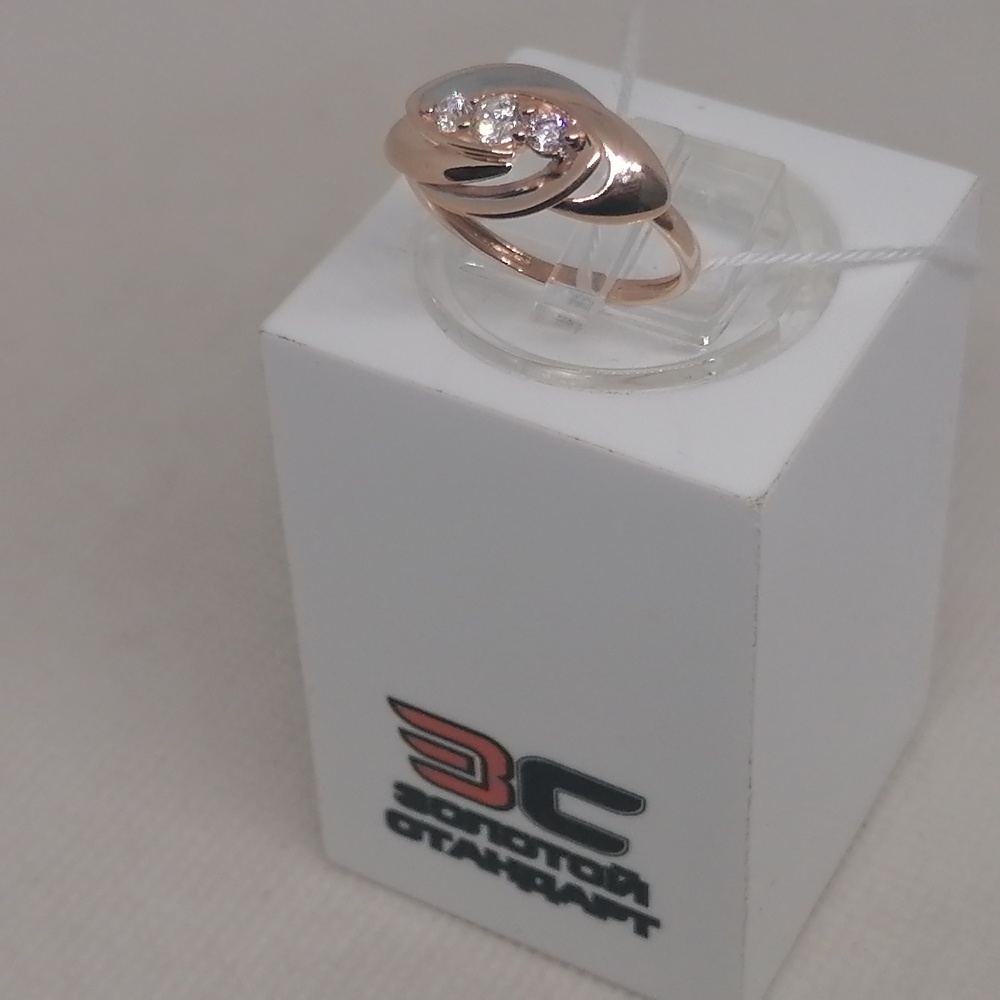 КОЛКМИ585 КОЛЬЦО С КАМНЯМИ (Au 585)