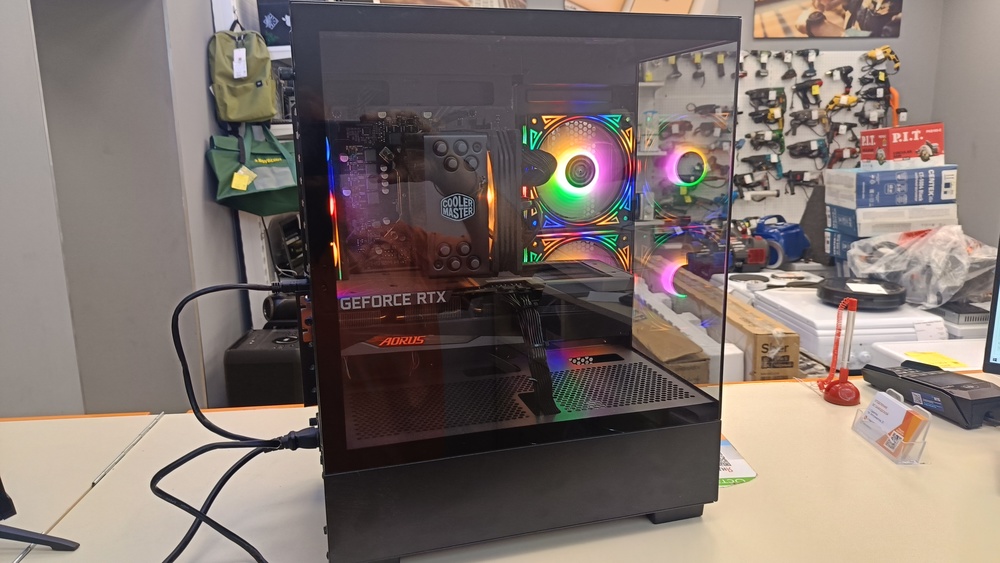Системный блок Noname; I5-10400F, GeForce RTX 3060TI, 32 Гб, 256 Гб, 1.5 TB