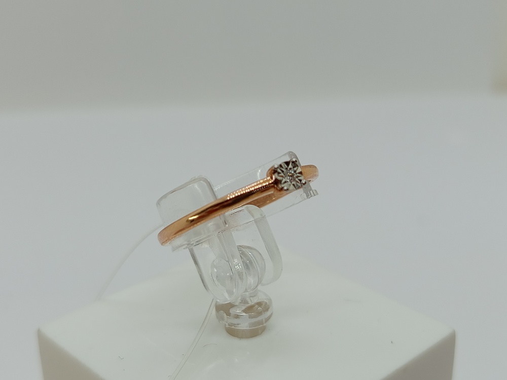 КОЛЬЦО БРИЛЛИАНТ (Au 585)