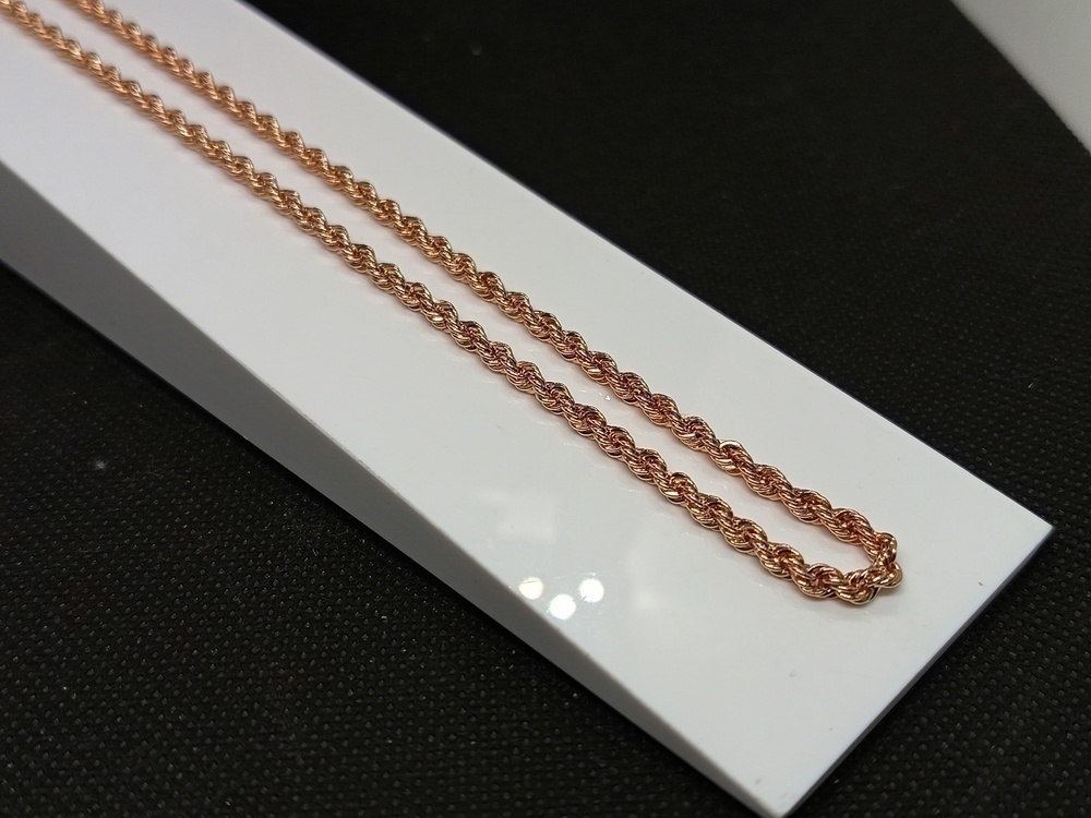 ЦЕПЬ ПУСТОТЕЛАЯ Веревка (Au 585)