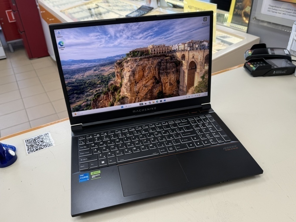 Ноутбук Machenike S15 Quazar; Core I5-12450H, GeForce RTX 3050, 16 Гб, 1 Tb, Нет