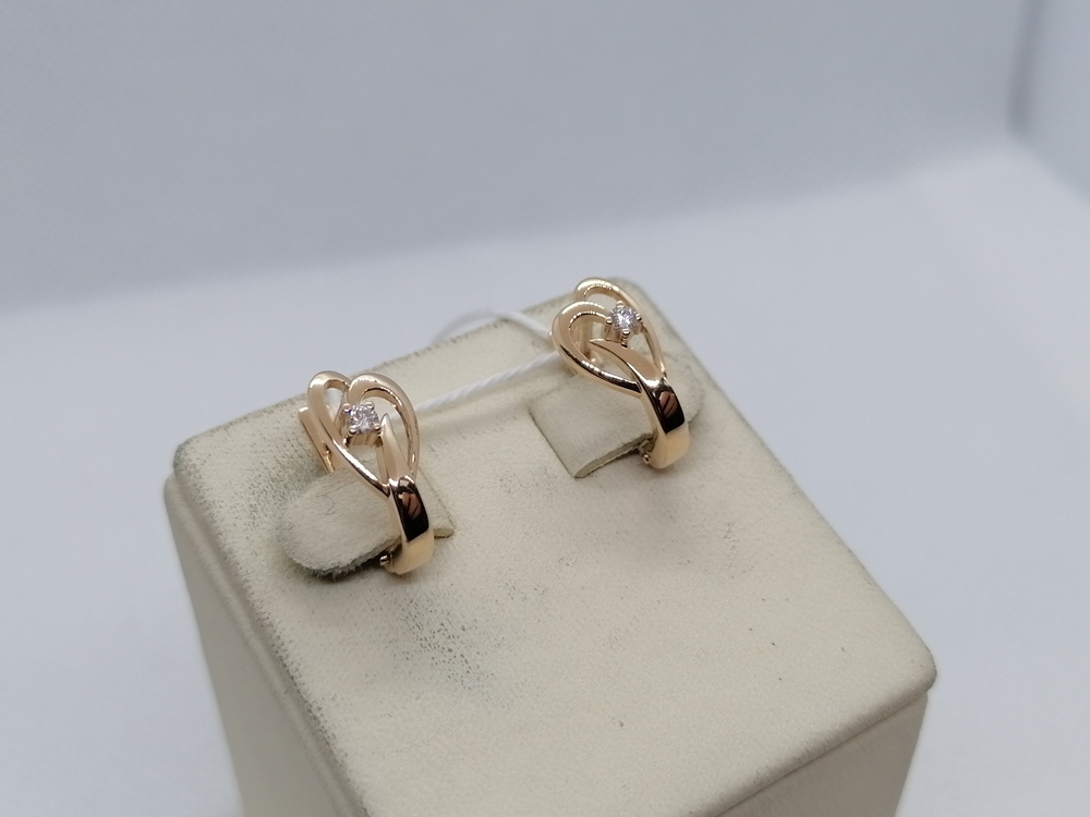 СЕРЬГИ БРИЛЛИАНТ (Au 585)