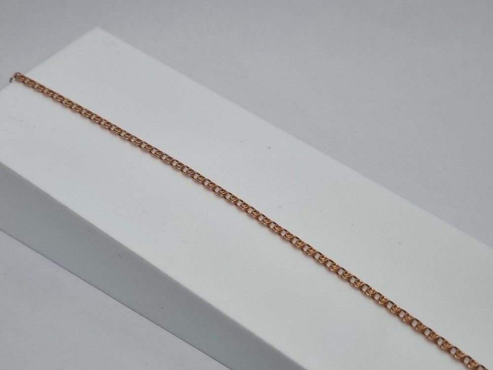 БРАСЛЕТ ПУСТОТЕЛЫЙ Лав Au 585