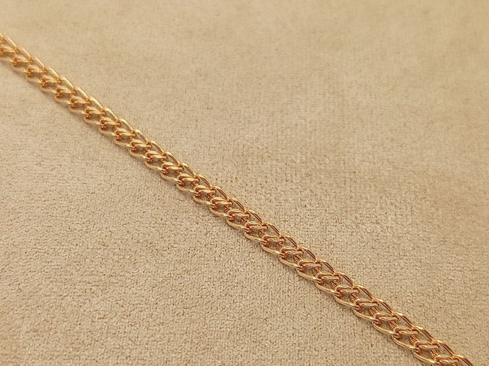 БРАСЛЕТ ПУСТОТЕЛЫЙ Царь (Au 585)