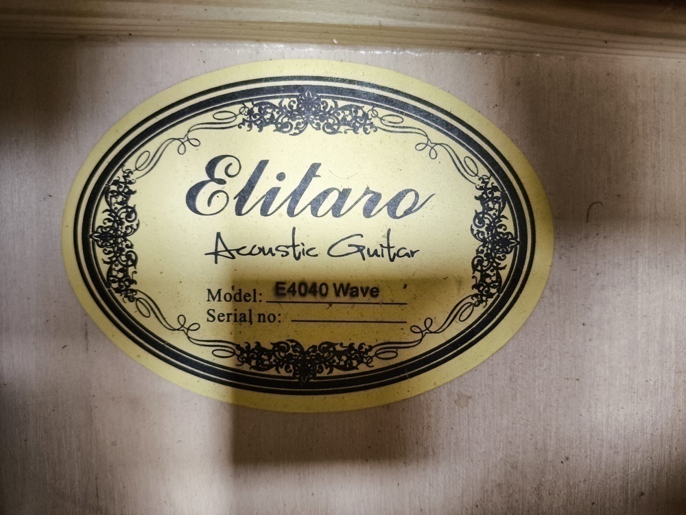 Гитара акустическая Elitaro E4040 Wave