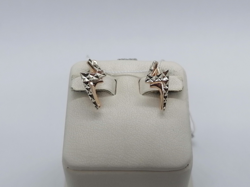 СЕРЬГИ БЕЗ КАМНЯ (Au 585)