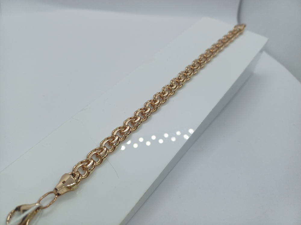 БРАСЛЕТ ПОЛНОВЕСНЫЙ Бисмарк (Au 585)