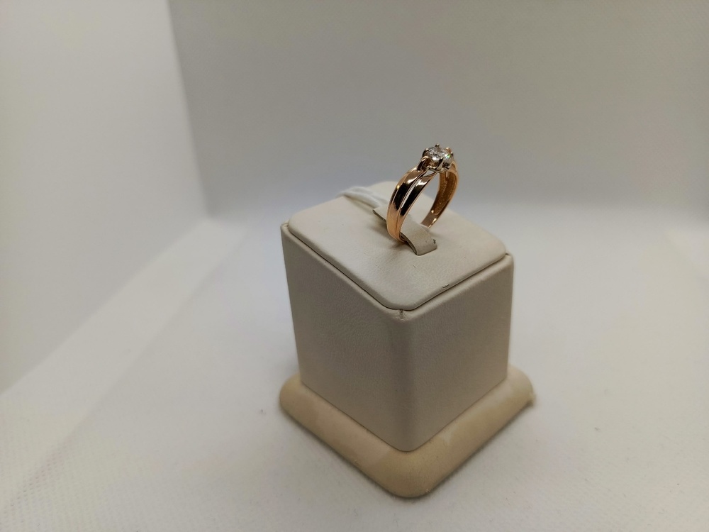 КОЛКМИ585 КОЛЬЦО С КАМНЯМИ (Au 585)