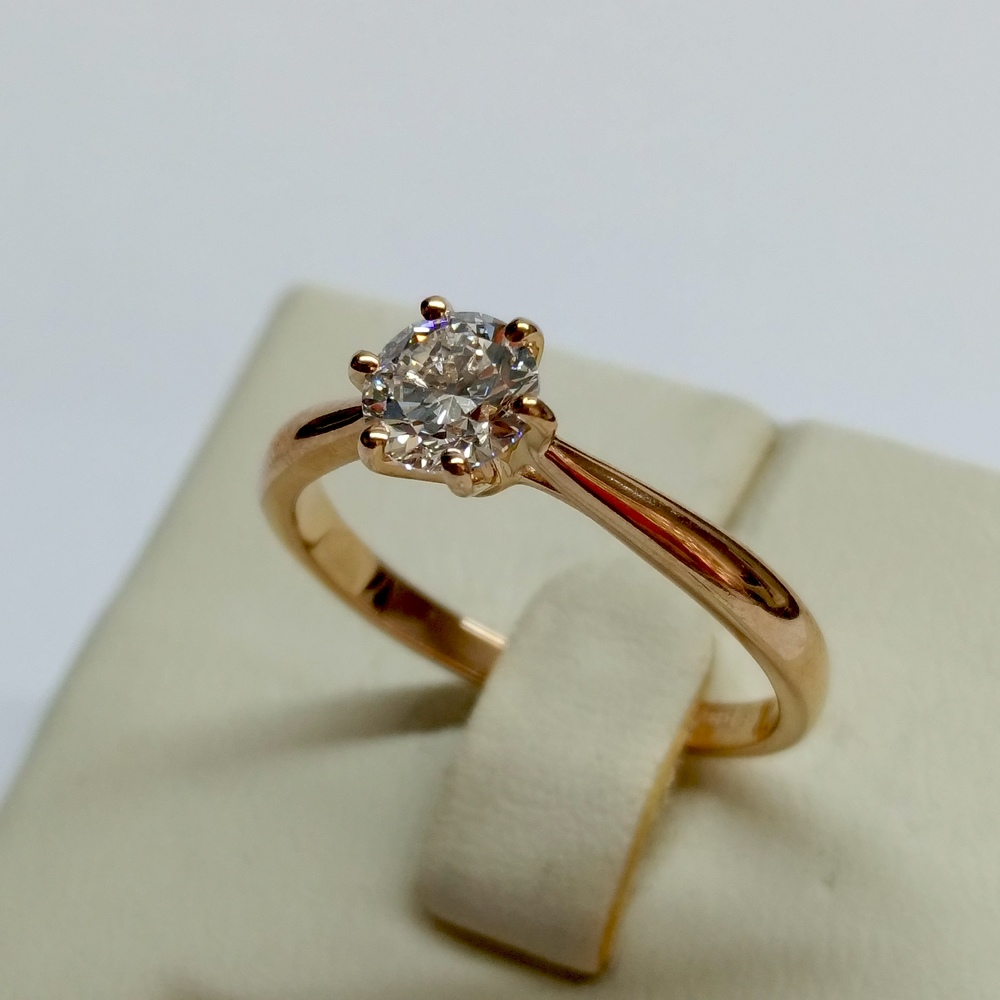 КОЛЬЦО БРИЛЛИАНТ (Au 585)