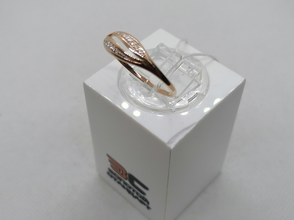 КОЛКМИ585 КОЛЬЦО С КАМНЯМИ (Au 585)
