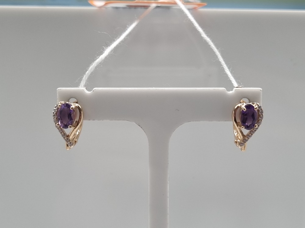 СКМИ585 СЕРЬГИ С КАМНЯМИ (Au 585) СКМИ585 СЕРЬГИ С КАМНЯМИ (Au 585)