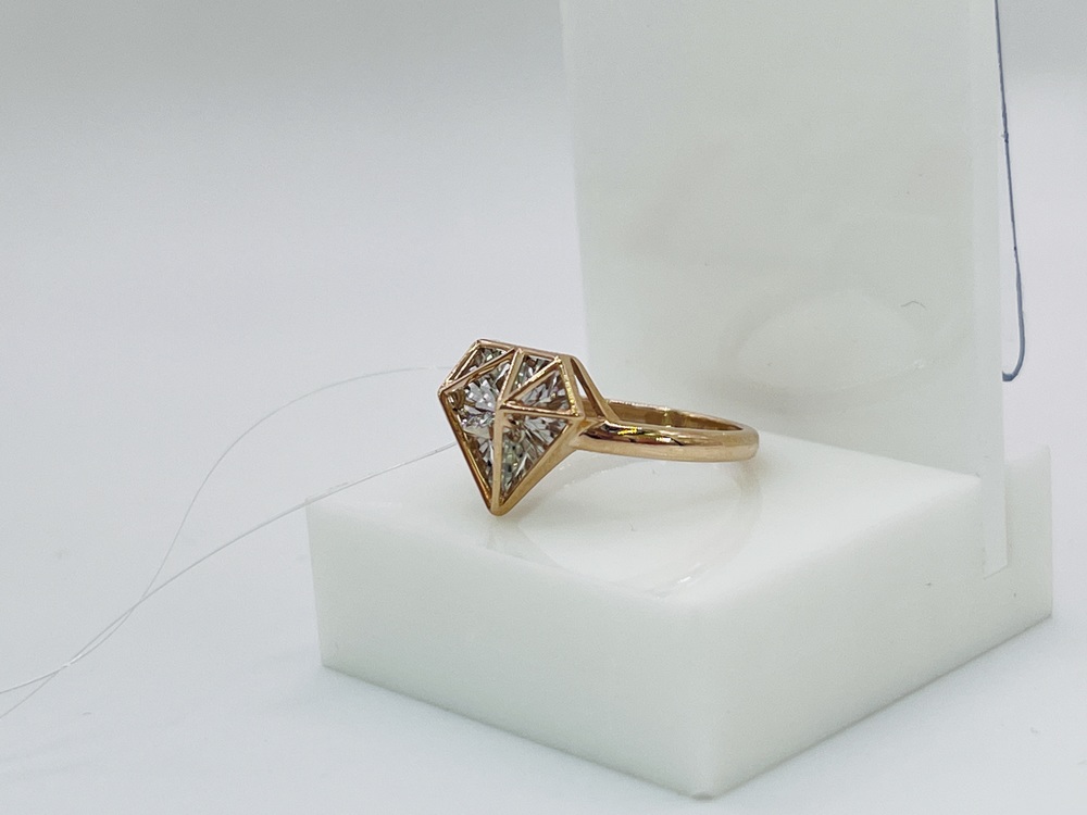 КОЛЬЦО БРИЛЛИАНТ (Au 585)