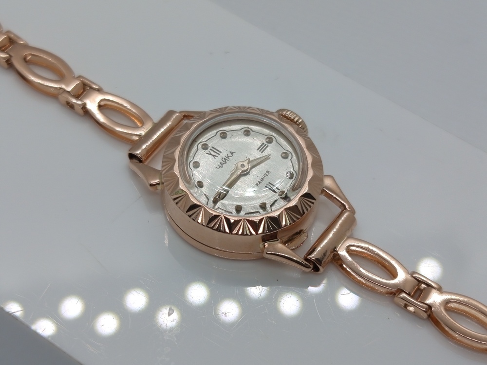 ЧСЧКА585 ЧАСЫ ЧАЙКА (Au 585)