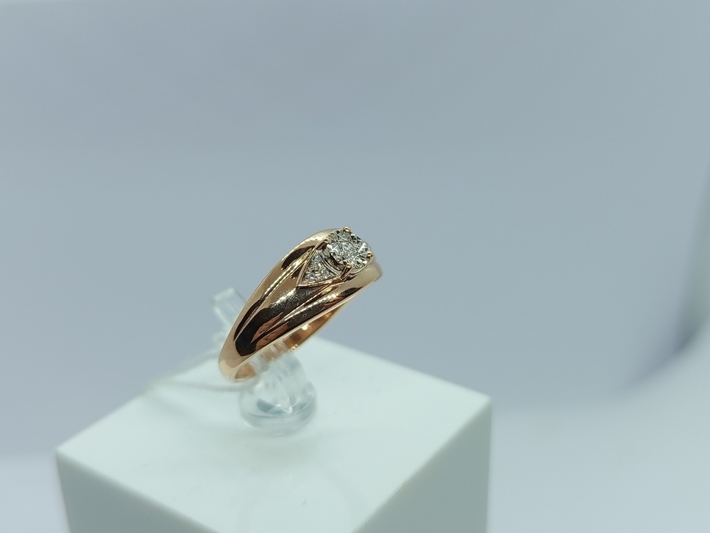 КОЛЬЦО БРИЛЛИАНТ Au 585