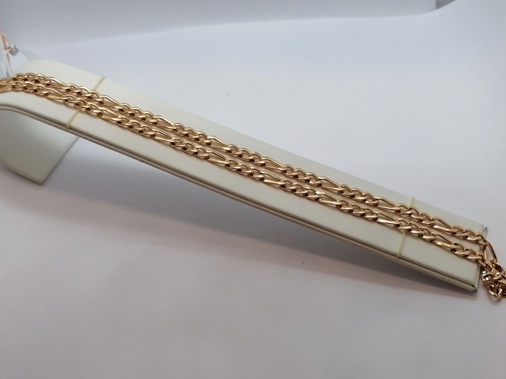 ЦЛФК585 ЦЕПЬ ПОЛНОВЕСНАЯ Фигаро(картье) (Au 585)