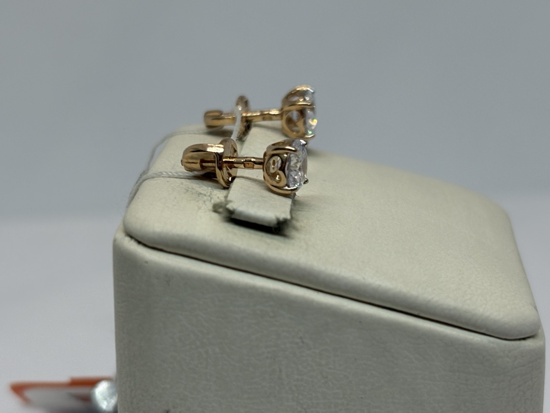 СЕРЬГИ ПУСЕТЫ (Au 585)