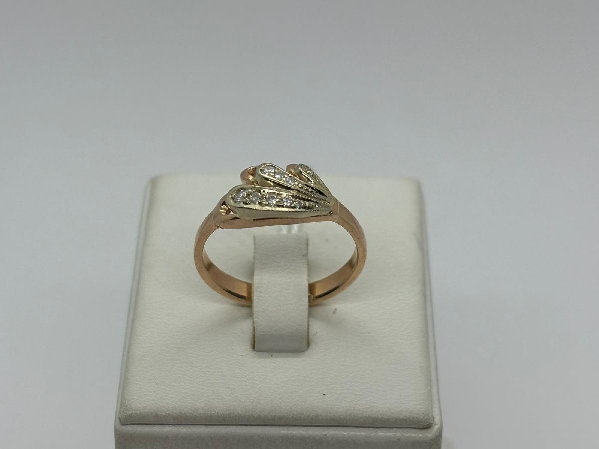 КОЛЬЦО БРИЛЛИАНТ Au 585