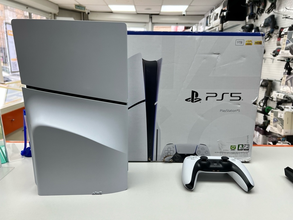 Игровая приставка PlayStation 5 Slim 1TB (С дисководом)