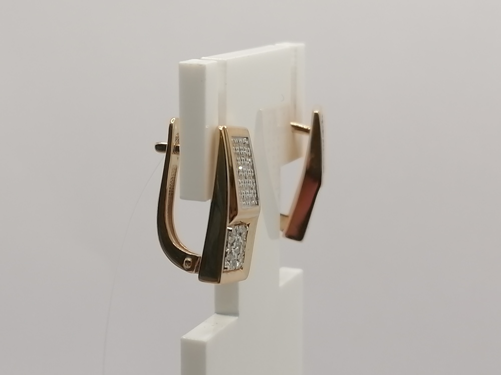 СЕРЬГИ БРИЛЛИАНТ (Au 585)