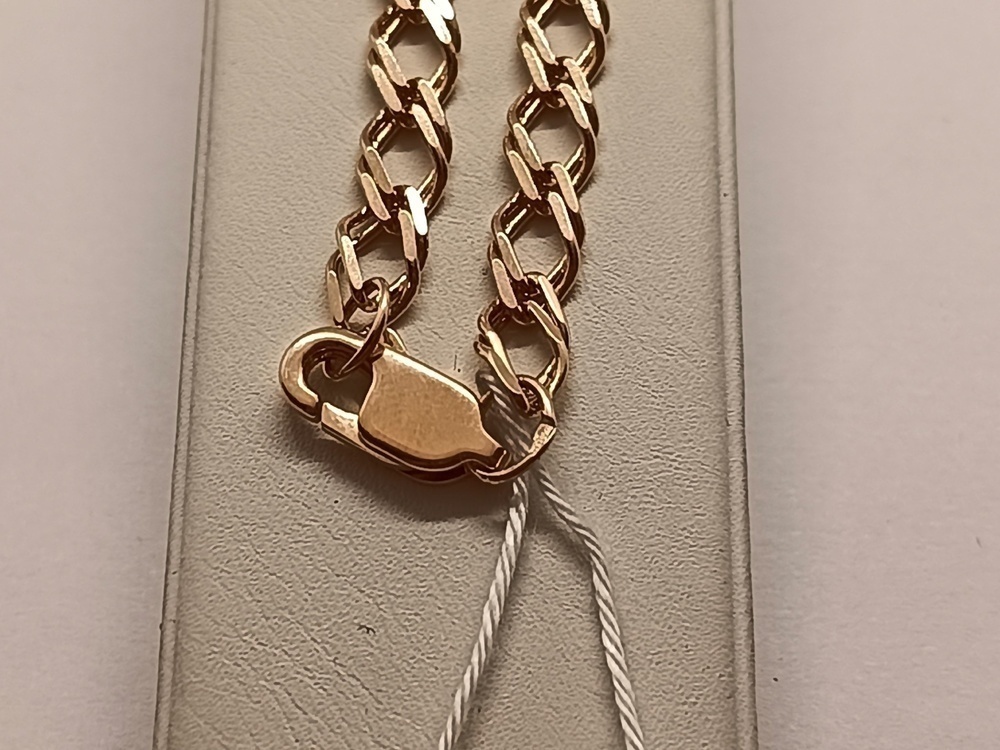 ЦЕПЬ ПОЛНОВЕСНАЯ Ромб двойной (Au 585)