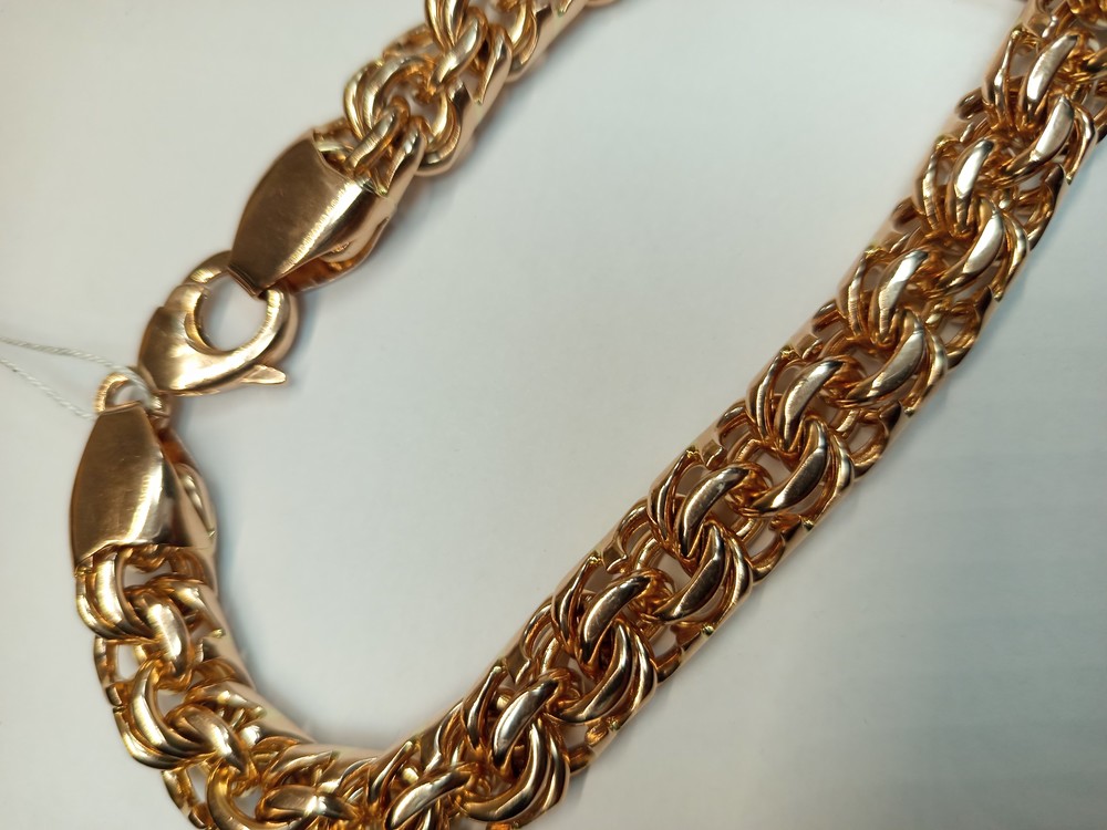 ЦЕПЬ ПОЛНОВЕСНАЯ Бисмарк (Au 585)