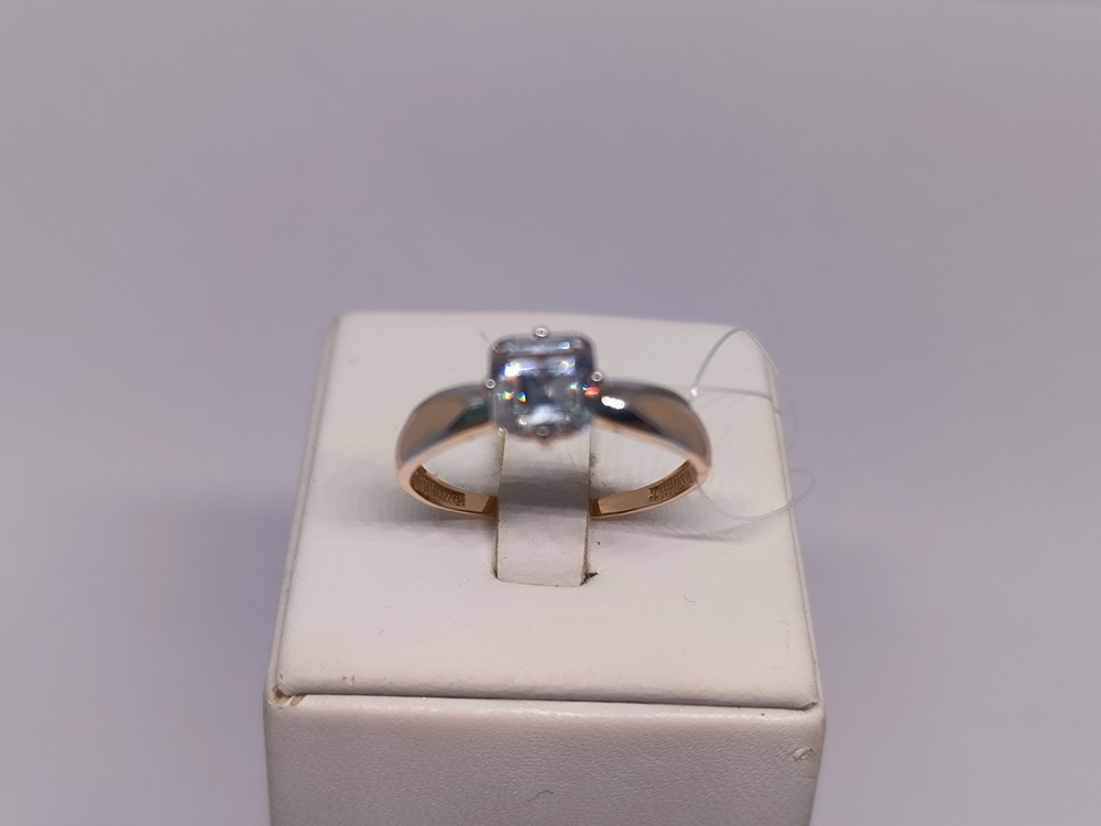 КОЛЬЦО С КАМНЕМ (Au 585)