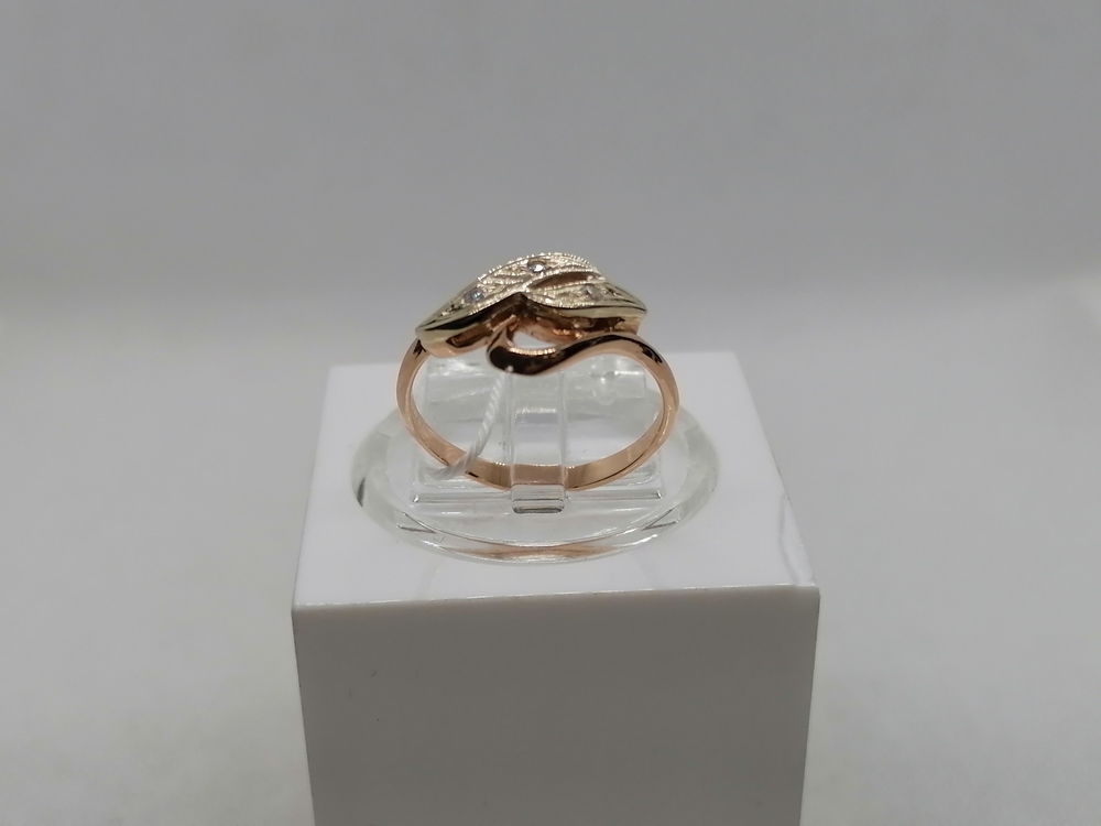 КОЛКМИ585 КОЛЬЦО С КАМНЯМИ (Au 585)