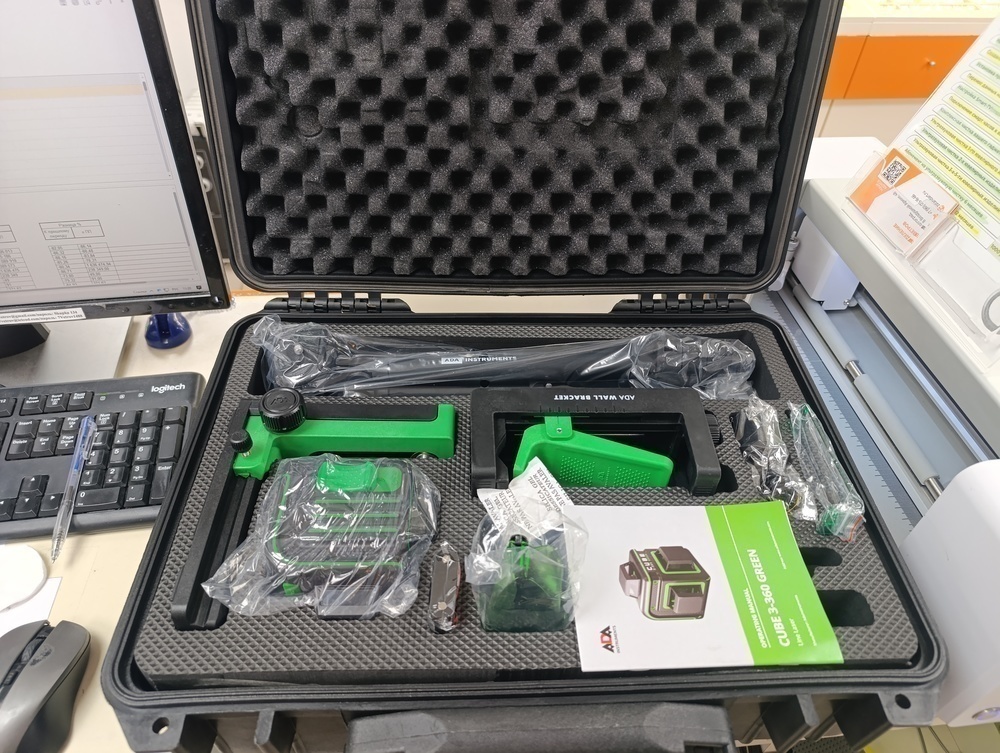 Нивелир ADA Cube 3-360 Green