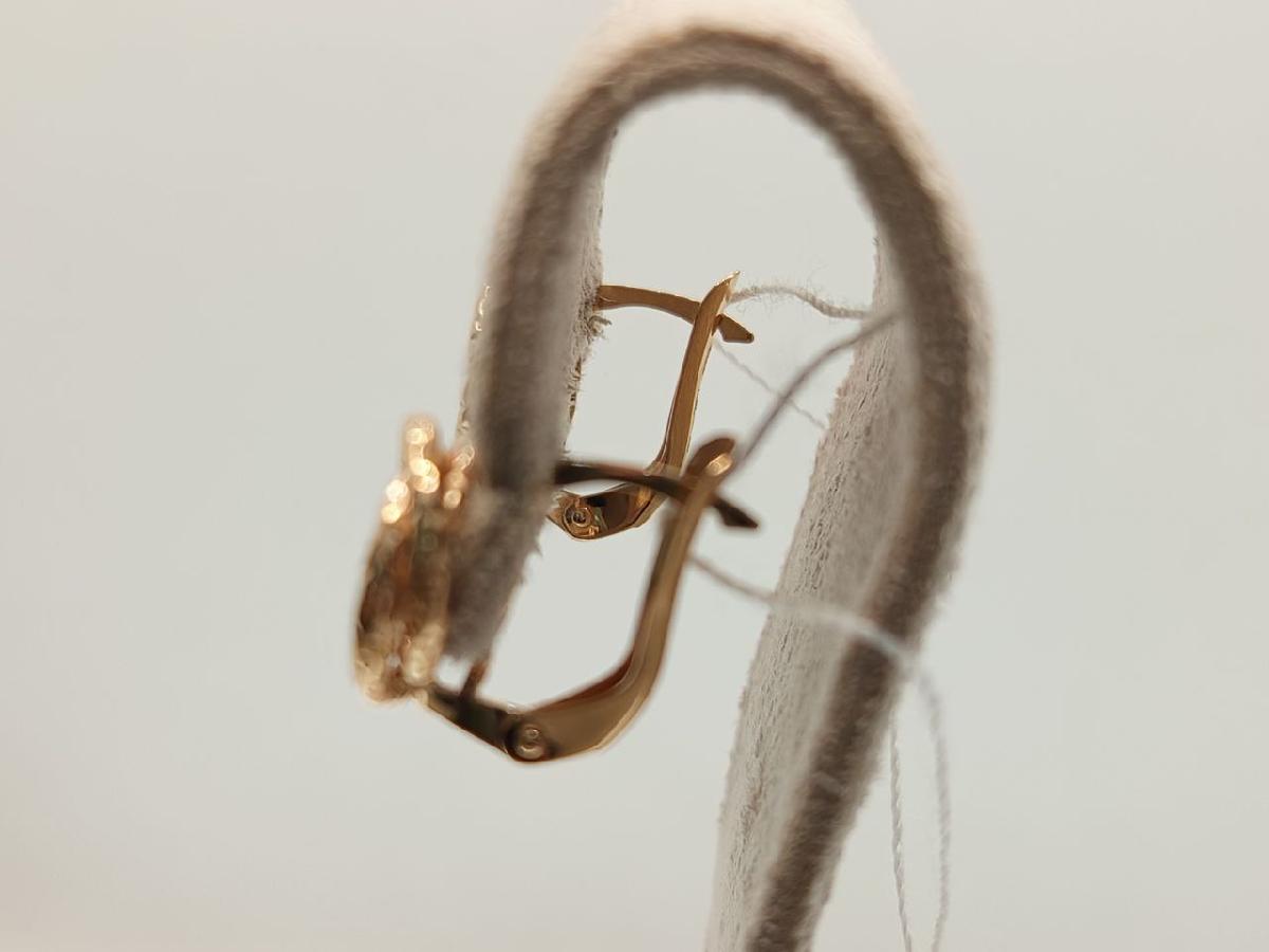 СЕРЬГИ БЕЗ КАМНЯ (Au 585)