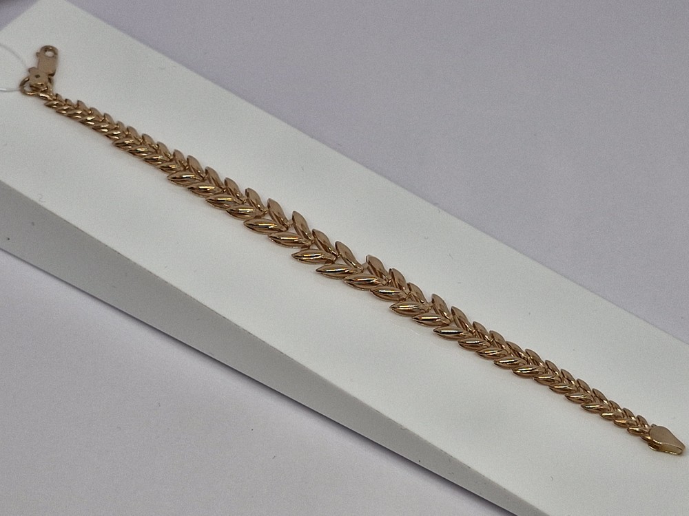 БРАСЛЕТ ПУСТОТЕЛЫЙ Штамповка (Au 585)