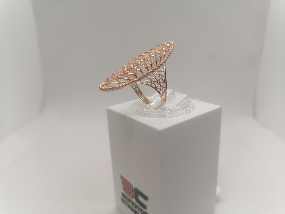 1023 КОЛЬЦО БЕЗ КАМНЯ (Au 585)