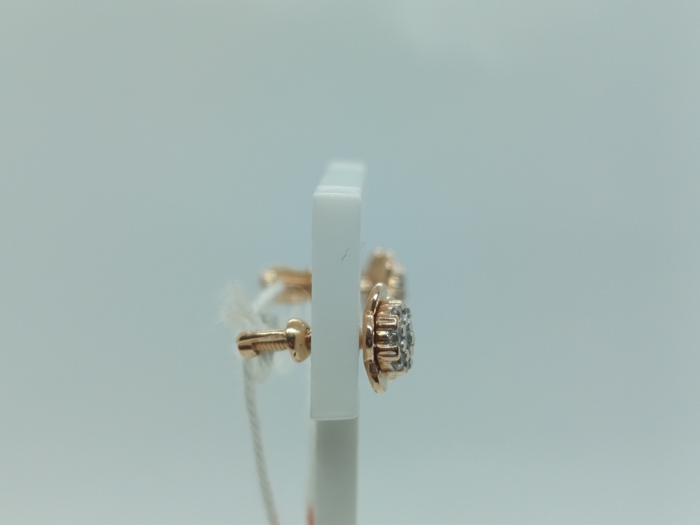 СПУС585 СЕРЬГИ ПУСЕТЫ (Au 585)