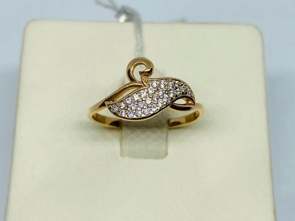 КОЛКМИ585 КОЛЬЦО С КАМНЯМИ (Au 585)