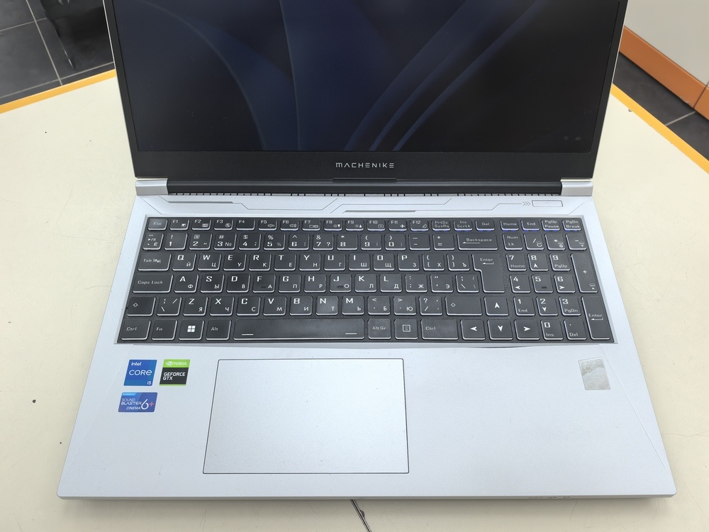 Ноутбук Machenike l15s; Core I5-12450H, GeForce GTX 1650, 12 Гб, 512 GB, Нет