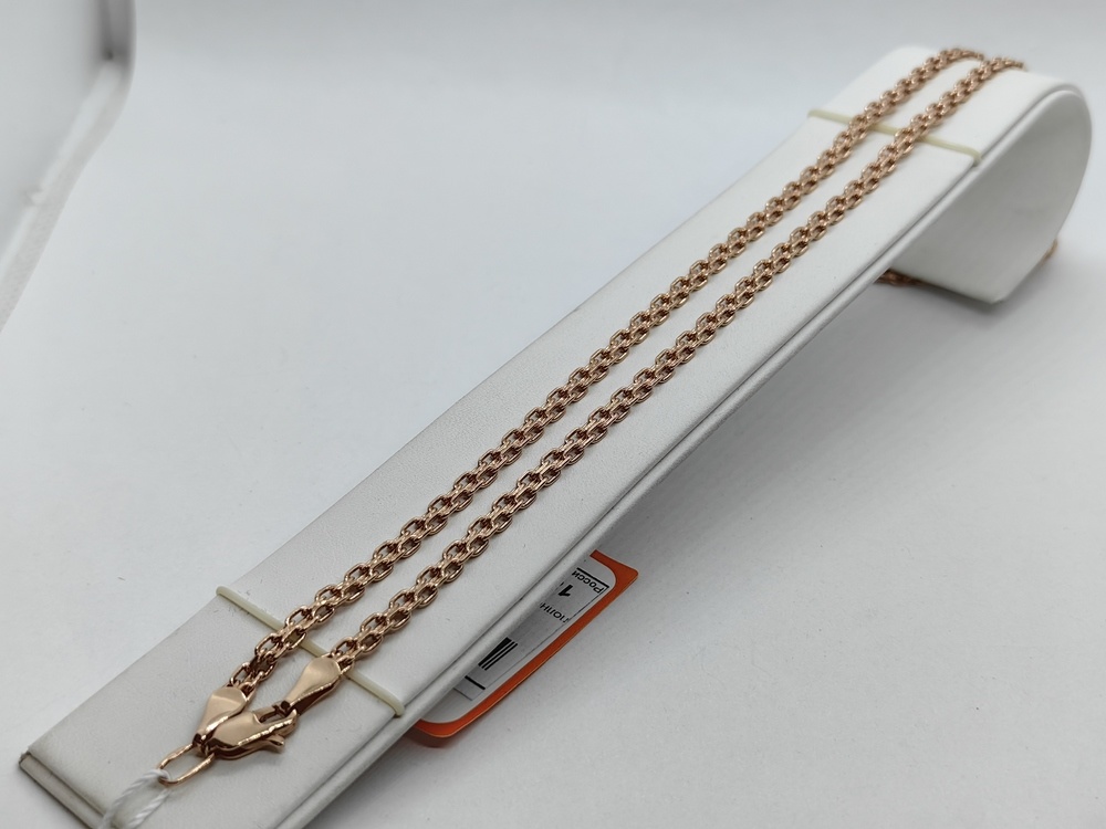 ЦЕПЬ ПОЛНОВЕСНАЯ Бисмарк машинный (Au 585)