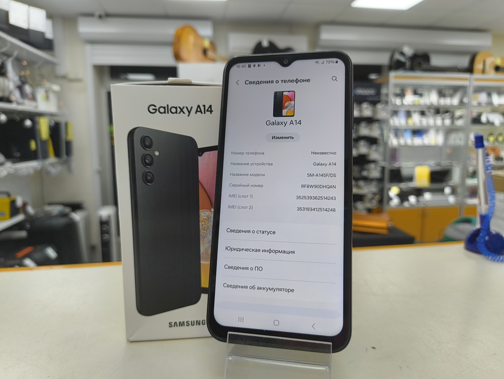 Смартфон Samsung Galaxy A14 4/64