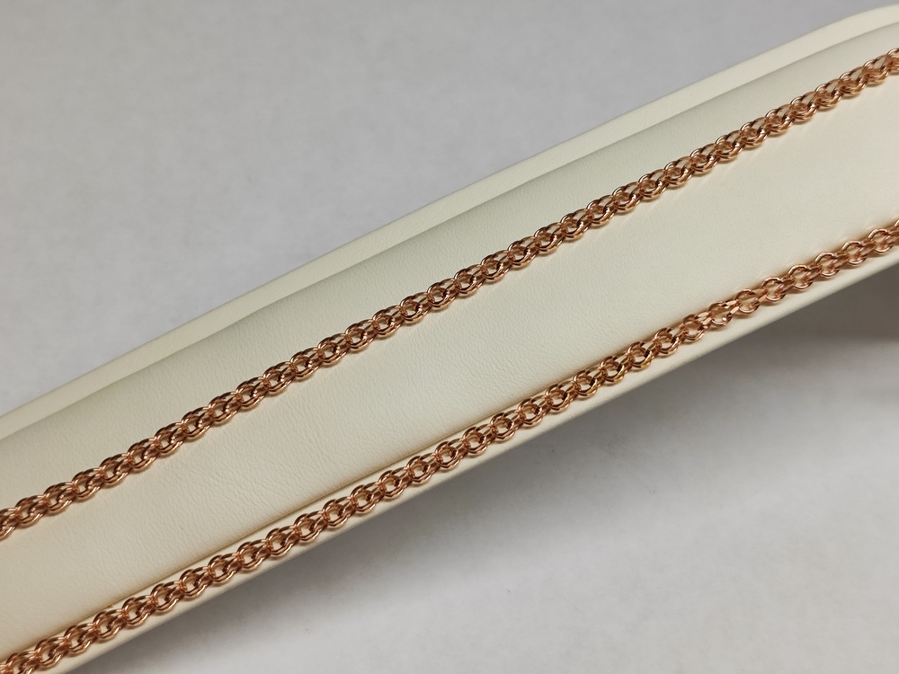 ЦПБС585 ЦЕПЬ ПУСТОТЕЛАЯ Бисмарк (Au 585)