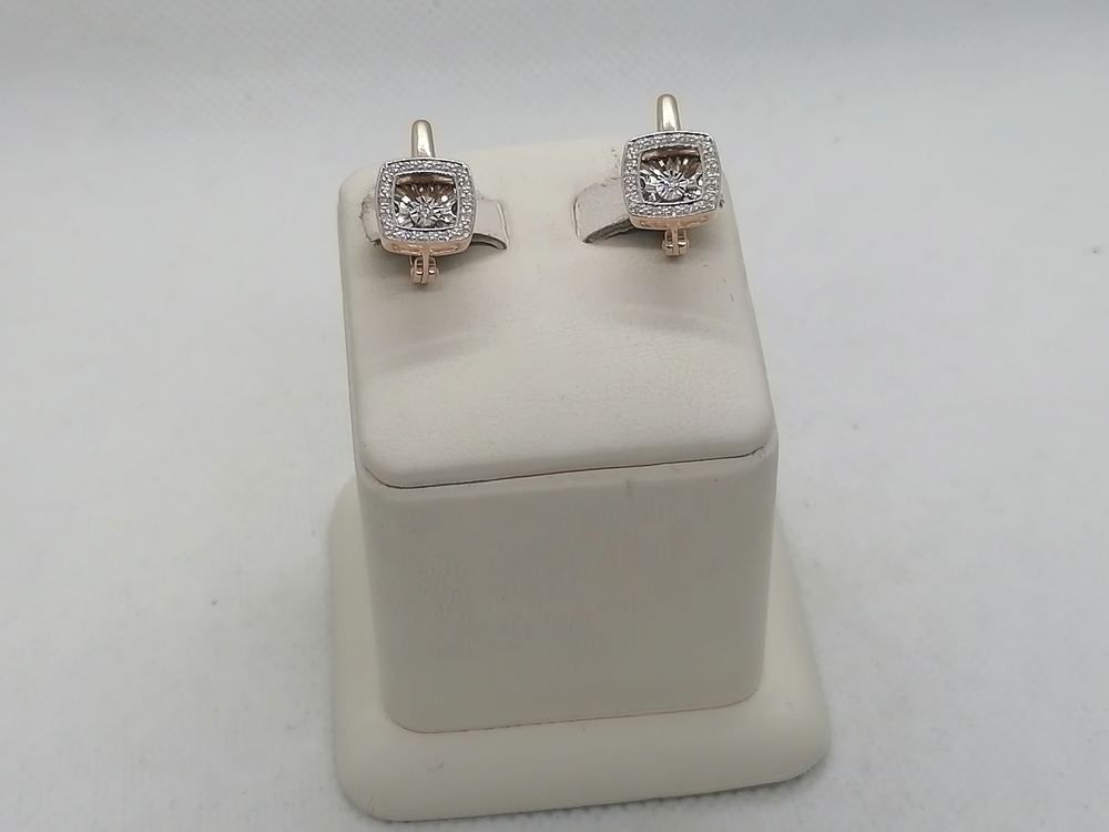 СЕРЬГИ БРИЛЛИАНТ (Au 585)