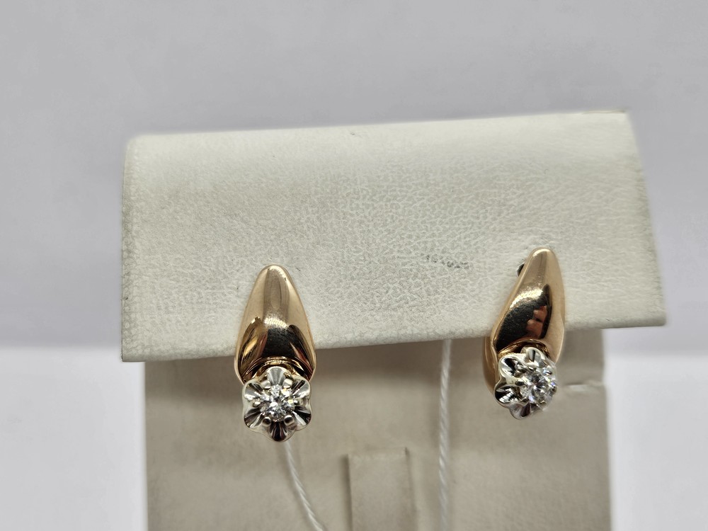 СЕРЬГИ БРИЛЛИАНТ (Au 585)