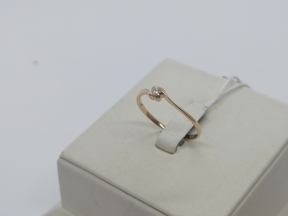 КОЛЬЦО БРИЛЛИАНТ Au 585