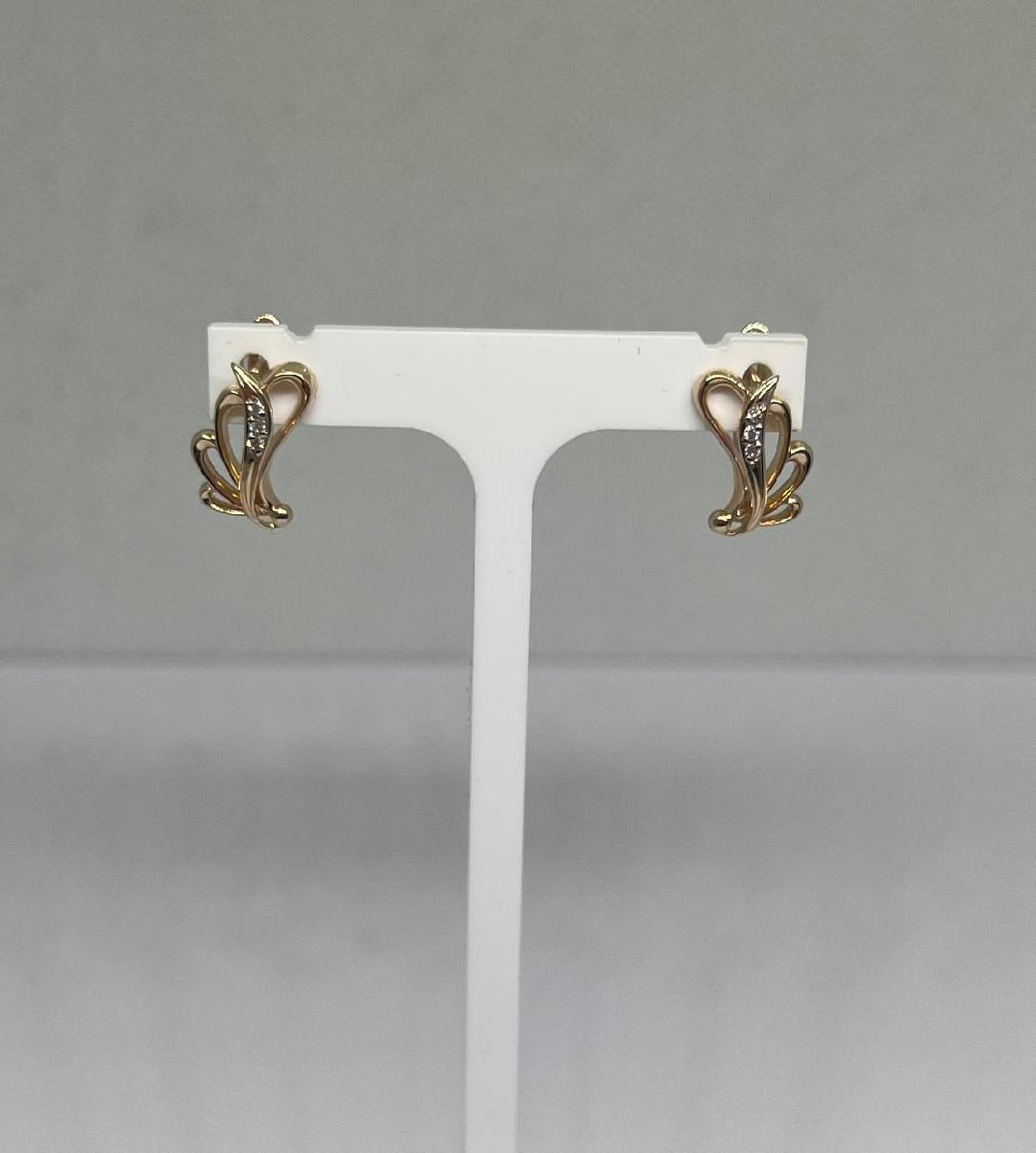 СКМИ585 СЕРЬГИ С КАМНЯМИ (Au 585) СКМИ585 СЕРЬГИ С КАМНЯМИ (Au 585)