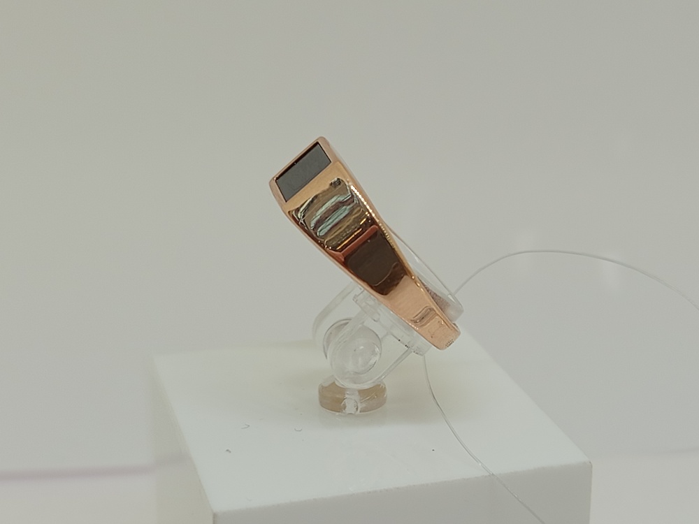 КОЛЬЦО ПЕЧАТКА с камнем (Au 585)