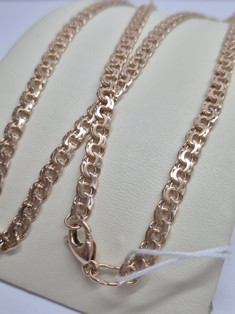 ЦЛБС585 ЦЕПЬ ПОЛНОВЕСНАЯ Бисмарк (Au 585) ЦЛБС585 ЦЕПЬ ПОЛНОВЕСНАЯ Бисмарк (Au 585)