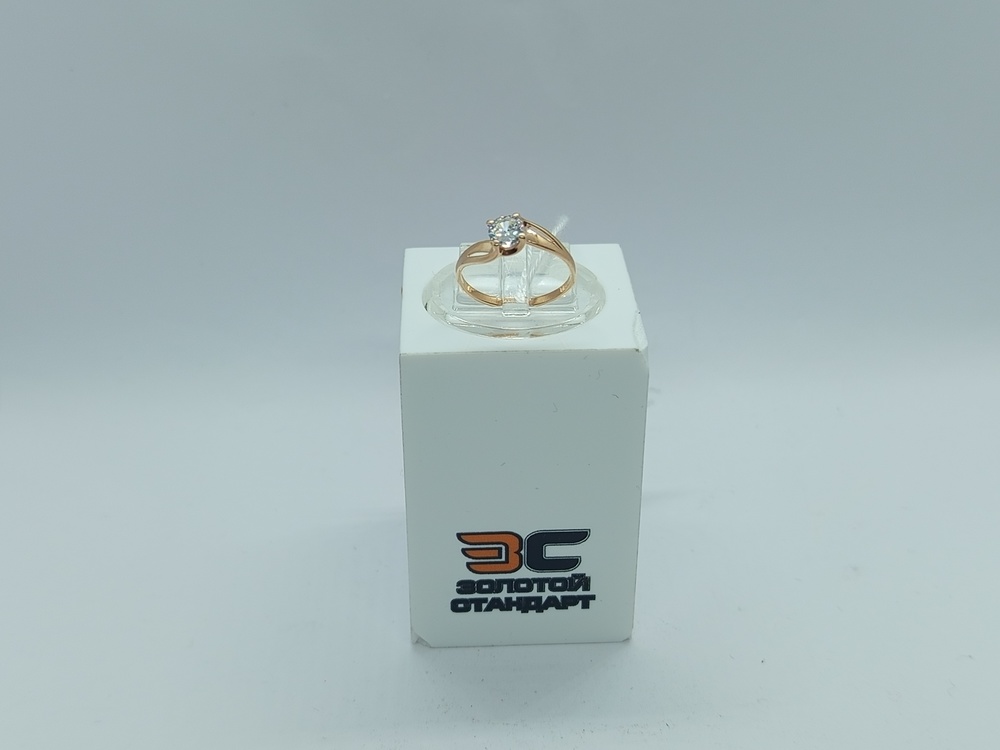 КОЛЬЦО С КАМНЕМ (Au 585)