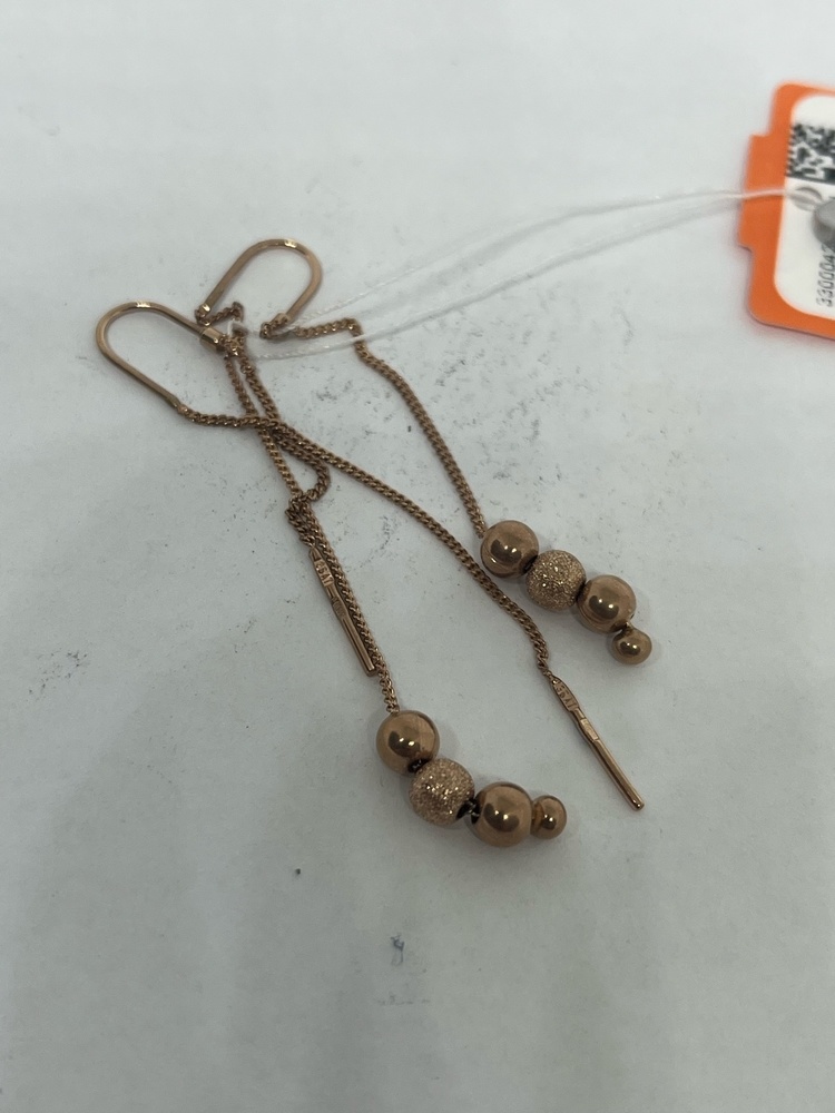 СЕРЬГИ ПРОДЕВКИ (Au 585)