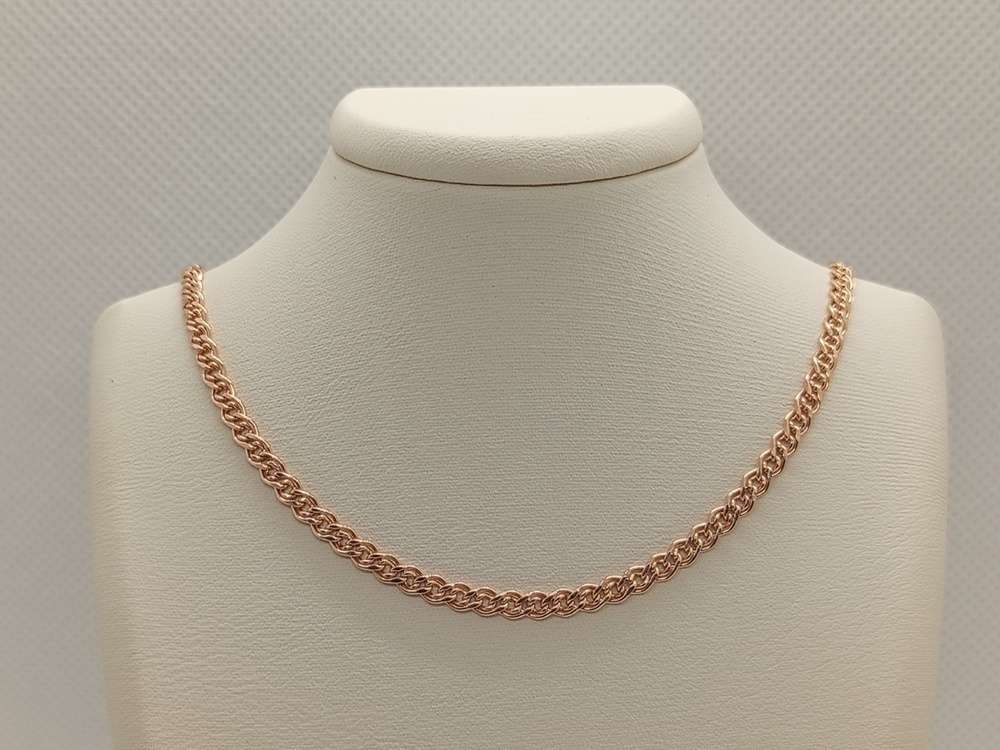 8050155П-40 ЦЕПЬ ПУСТОТЕЛАЯ Нона (Au 585)