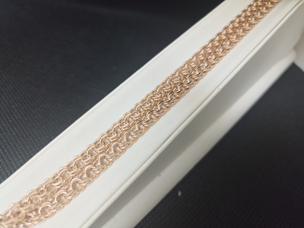 ЦЛБС585 ЦЕПЬ ПОЛНОВЕСНАЯ Бисмарк (Au 585)