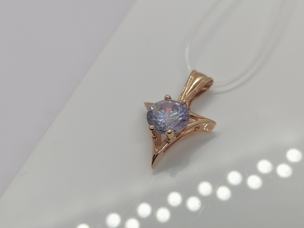 ПОДВЕСКА С КАМНЕМ (Au 585)